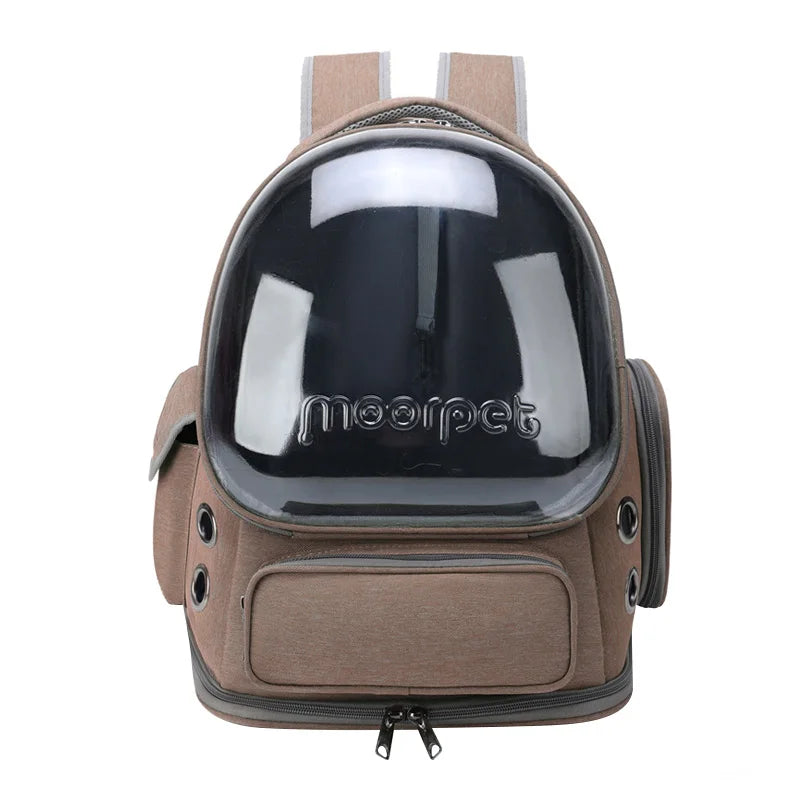 Transparent Breathable Pet Carrier for Cats / Small Dogs
