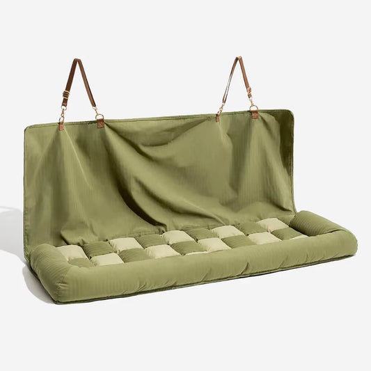 Luxury Car Double Seat Bed with Safety Buckle