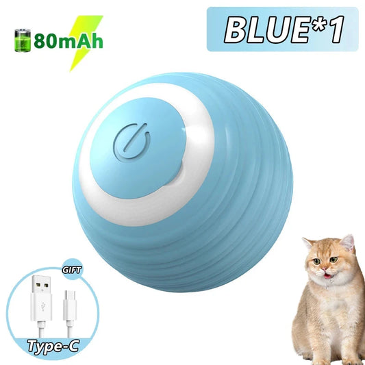 Cat Interactive Indoor Ball Automatic Rolling Smart Magic Ball