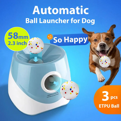 Dog Automatic Rechargeable Tennis Ball Launcher / Throwing Machine