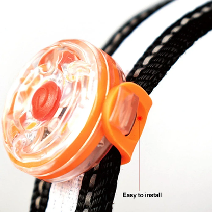 Dog Collar - Anti Loss LED Flashing Light Waterproof Rechargeable Pendant