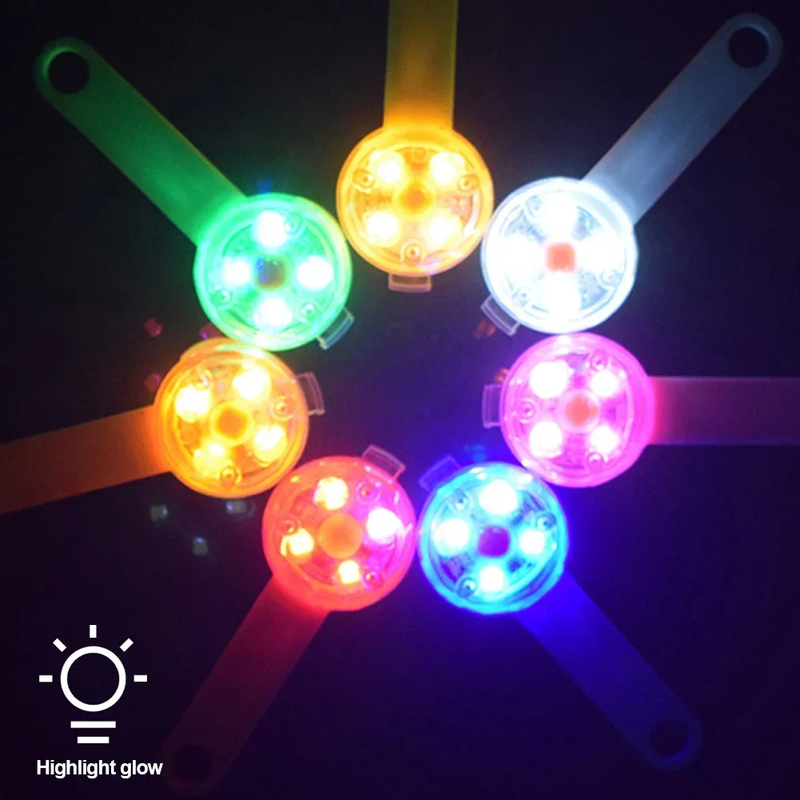 Dog Collar - Anti Loss LED Flashing Light Waterproof Rechargeable Pendant