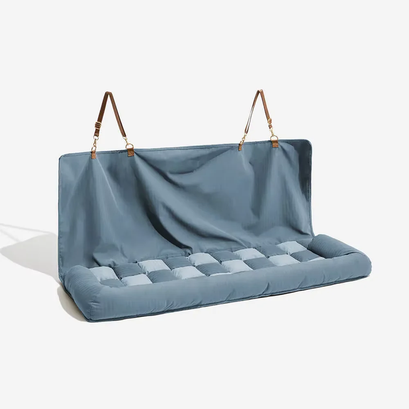 Car Double Seat Dog Bed with Safety Buckle