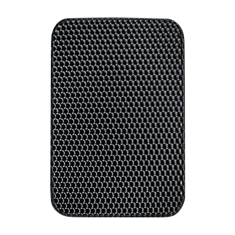 Cat Litter Mat Waterproof Urine Proof Kitty Litter Mat Honeycomb Double Layer Litter Box Mat Skidproof Soft EVA Cat Litter Mat