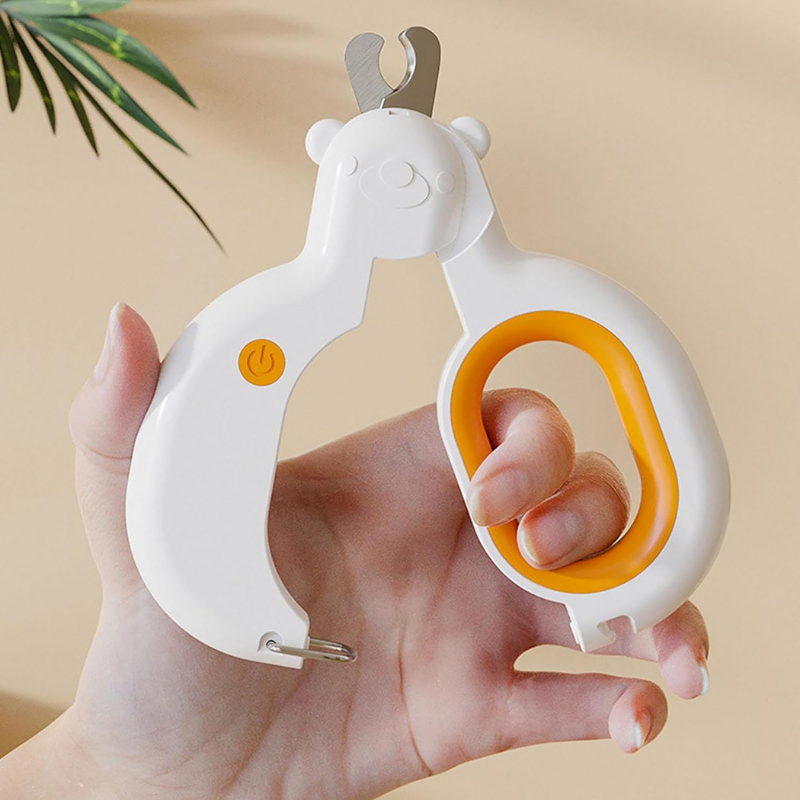 Dog / Cat Nail Clipper with LED Light - Grooming Scissor