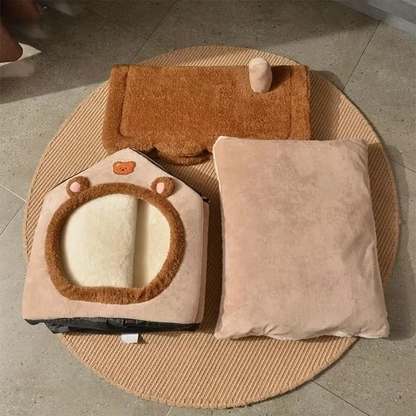 Indoor Warm Soft House - with Removable Cushion, Suitable for Dogs / Cats