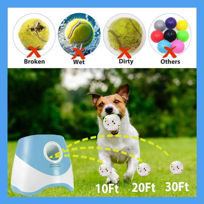 Dog Automatic Rechargeable Tennis Ball Launcher / Throwing Machine