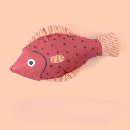 Catnip 3D Simulation Fish Toy for Cats - Interactive Sound