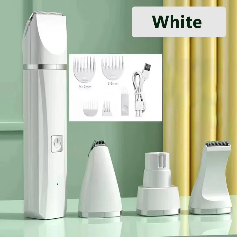 4-in-1 Multi-Functional Electric Professional Dog Shaver / Clippers