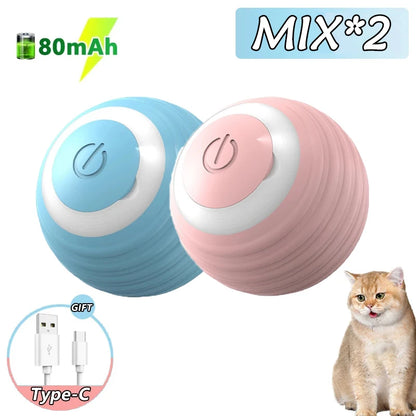 Cat Interactive Indoor Ball Automatic Rolling Smart Magic Ball