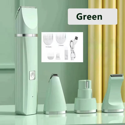 4-in-1 Multi-Functional Electric Professional Dog Shaver / Clippers