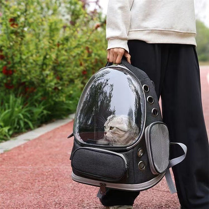 Transparent Breathable Pet Carrier for Cats / Small Dogs