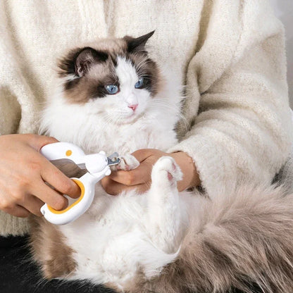 Dog / Cat Nail Clipper with LED Light - Grooming Scissor