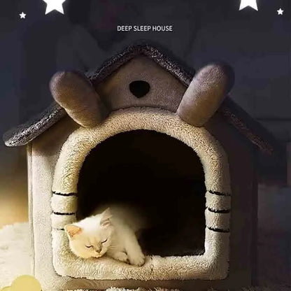 Indoor Warm Soft House - with Removable Cushion, Suitable for Dogs / Cats