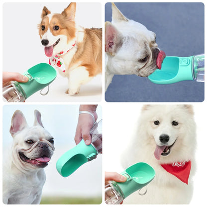 Portable Dog Water Bottle for Small Large Dogs Outdoor Leakproof Walking Drinking Bowls