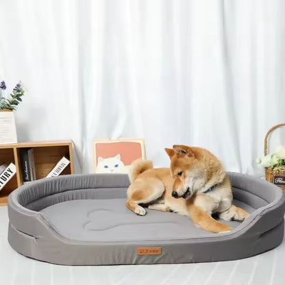 CloudBed Waterproof Dog Bed Washable Square Pet Sofa