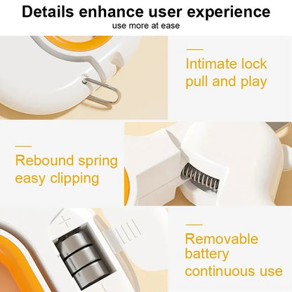 Dog / Cat Nail Clipper with LED Light - Grooming Scissor