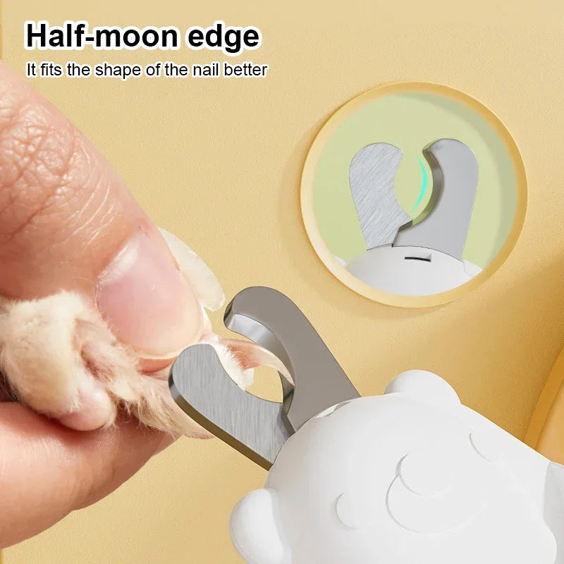 Dog / Cat Nail Clipper with LED Light - Grooming Scissor