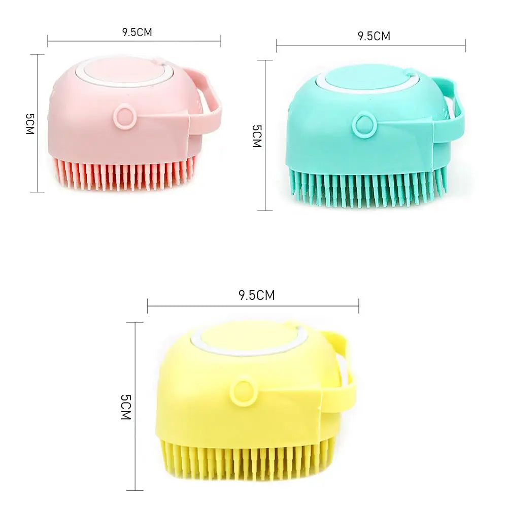 Dog Shampoo Grooming Brush 2.7 oz / 80 ml for Bathing Short Hair