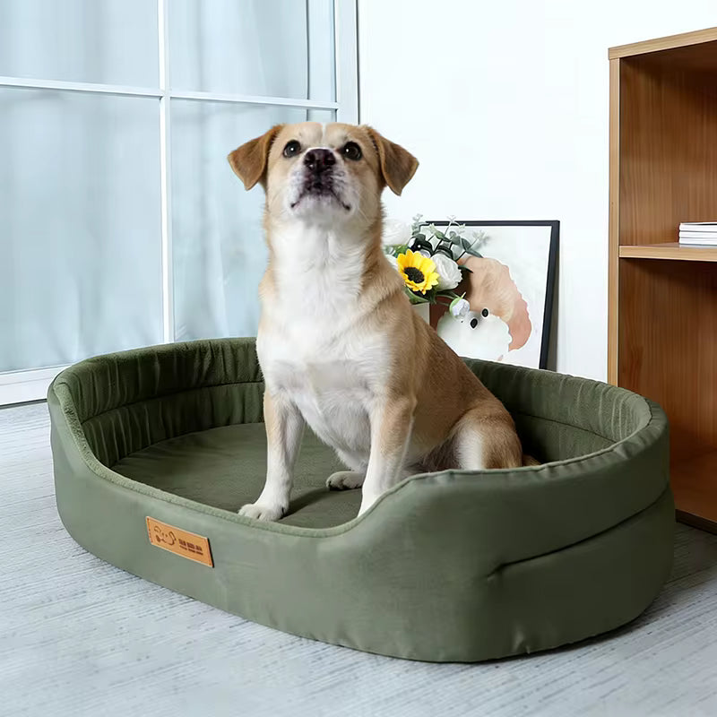 CloudBed Waterproof Dog Bed Washable Square Pet Sofa