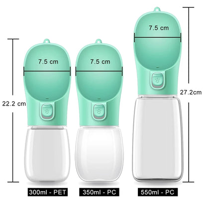 Portable Dog Water Bottle for Small Large Dogs Outdoor Leakproof Walking Drinking Bowls