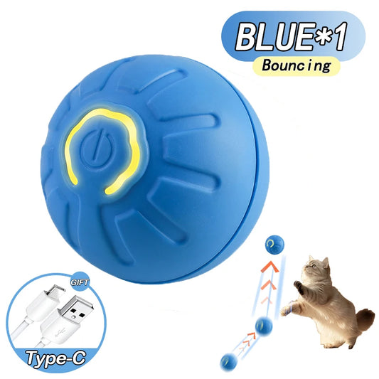 Cat Interactive Bouncing Ball Automatic Rolling Magic Ball