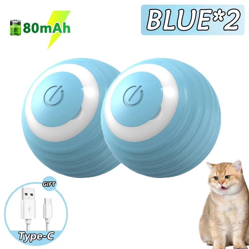 Cat Interactive Indoor Ball Automatic Rolling Smart Magic Ball