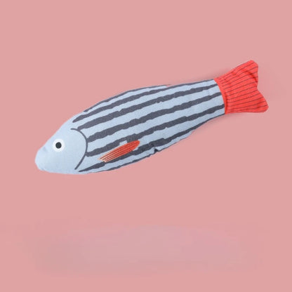 Catnip 3D Simulation Fish Toy for Cats - Interactive Sound