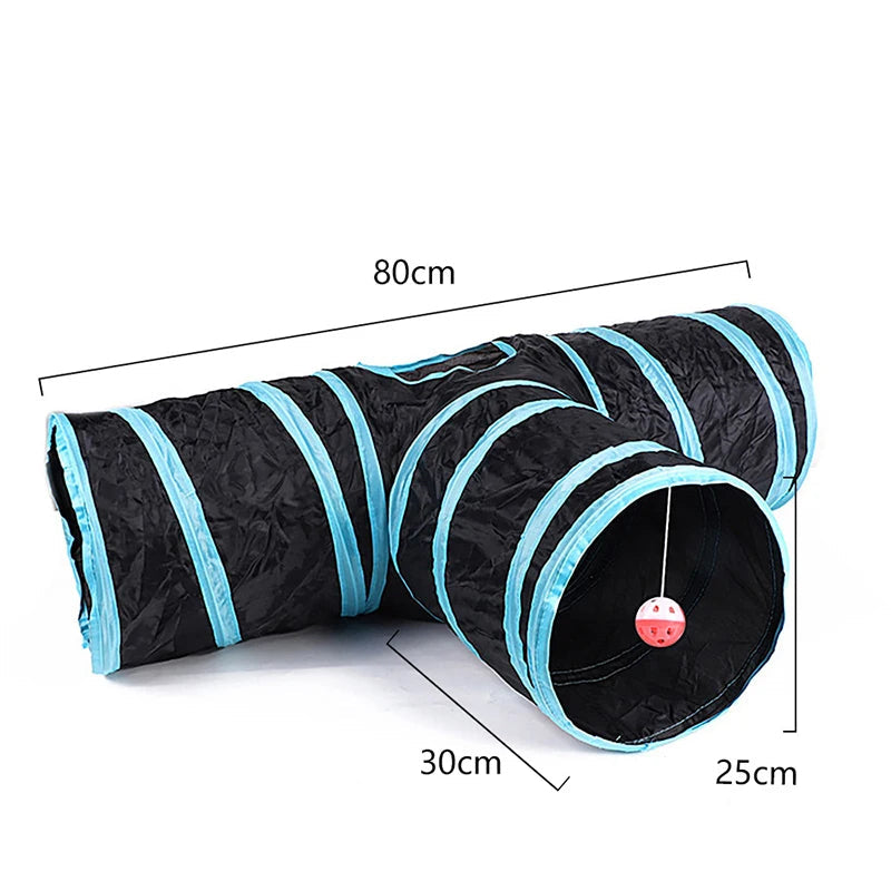 Cat Tunnel - Foldable Breathable Drill Barrel for Indoor