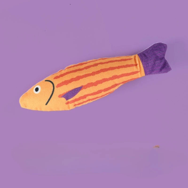 Catnip 3D Simulation Fish Toy for Cats - Interactive Sound