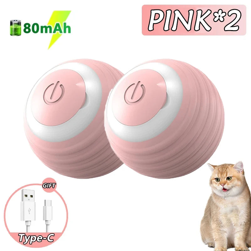 Cat Interactive Indoor Ball Automatic Rolling Smart Magic Ball