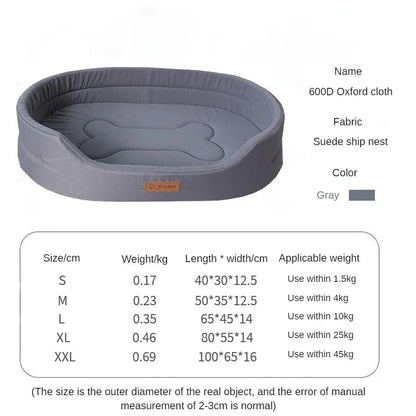CloudBed Waterproof Dog Bed Washable Square Pet Sofa