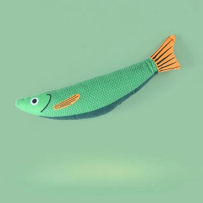 Catnip 3D Simulation Fish Toy for Cats - Interactive Sound