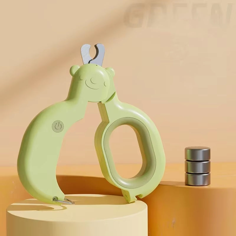 Dog / Cat Nail Clipper with LED Light - Grooming Scissor