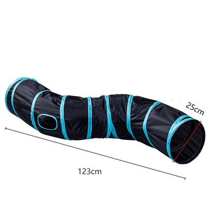 Cat Tunnel - Foldable Breathable Drill Barrel for Indoor