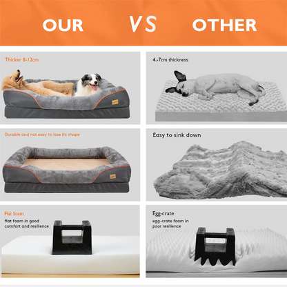 Jumbo Large Orthopedic Dog Bed 
