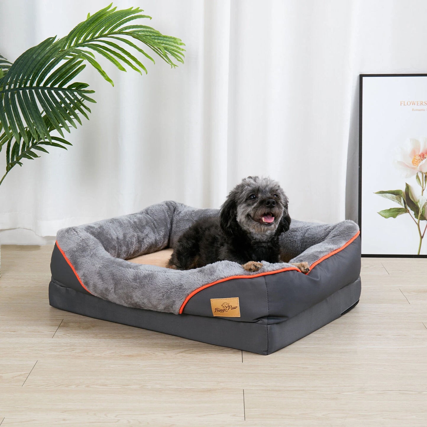 Jumbo Large Orthopedic Dog Bed 