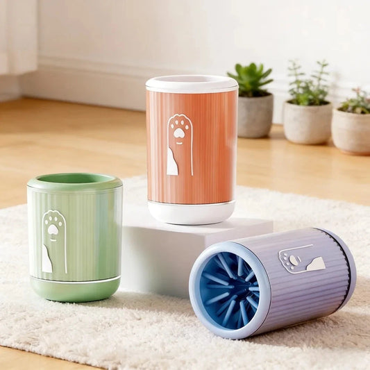 Silicone Pet Foot / Paw Cleaning Cup for Cats and Dogs