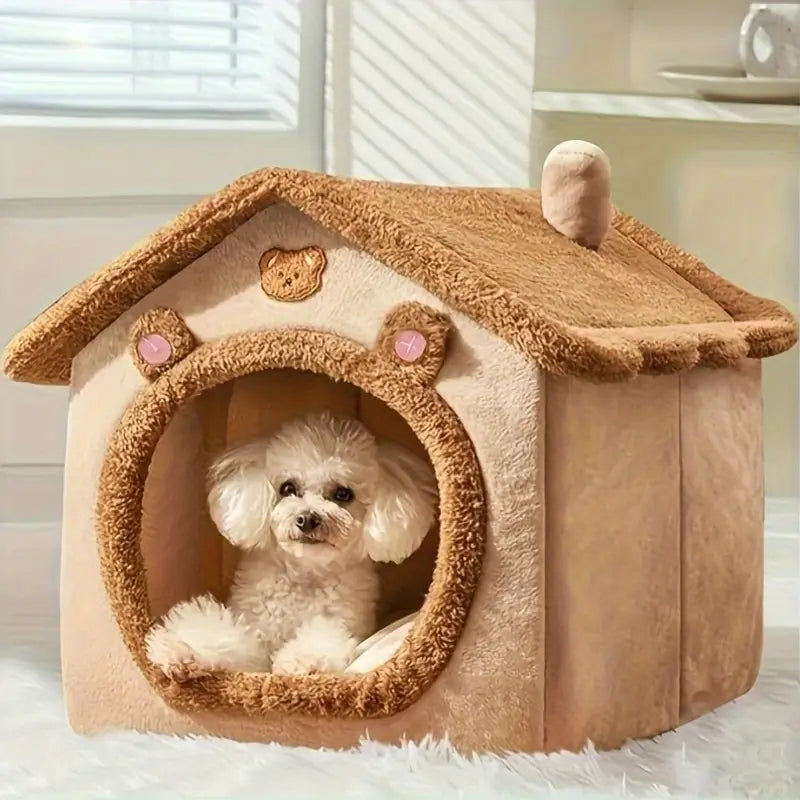 Indoor Warm Soft House - with Removable Cushion, Suitable for Dogs / Cats