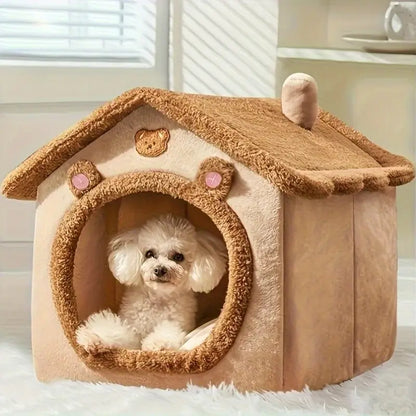 Indoor Warm Soft House - with Removable Cushion, Suitable for Dogs / Cats